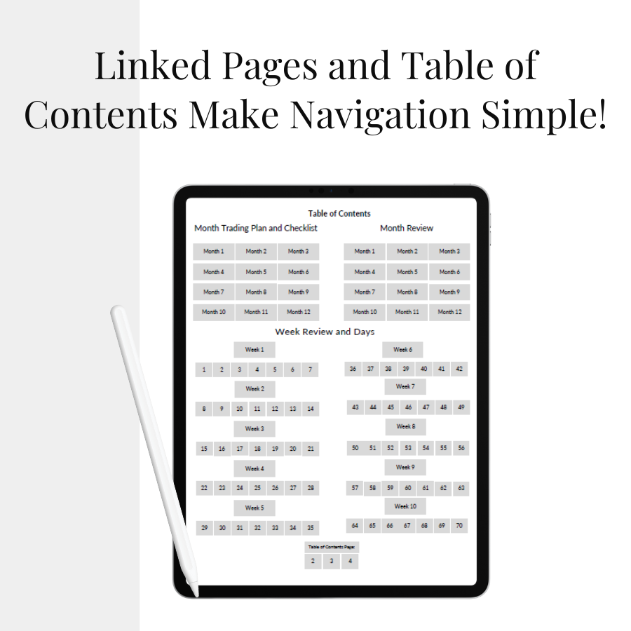 Digital Trading Journal