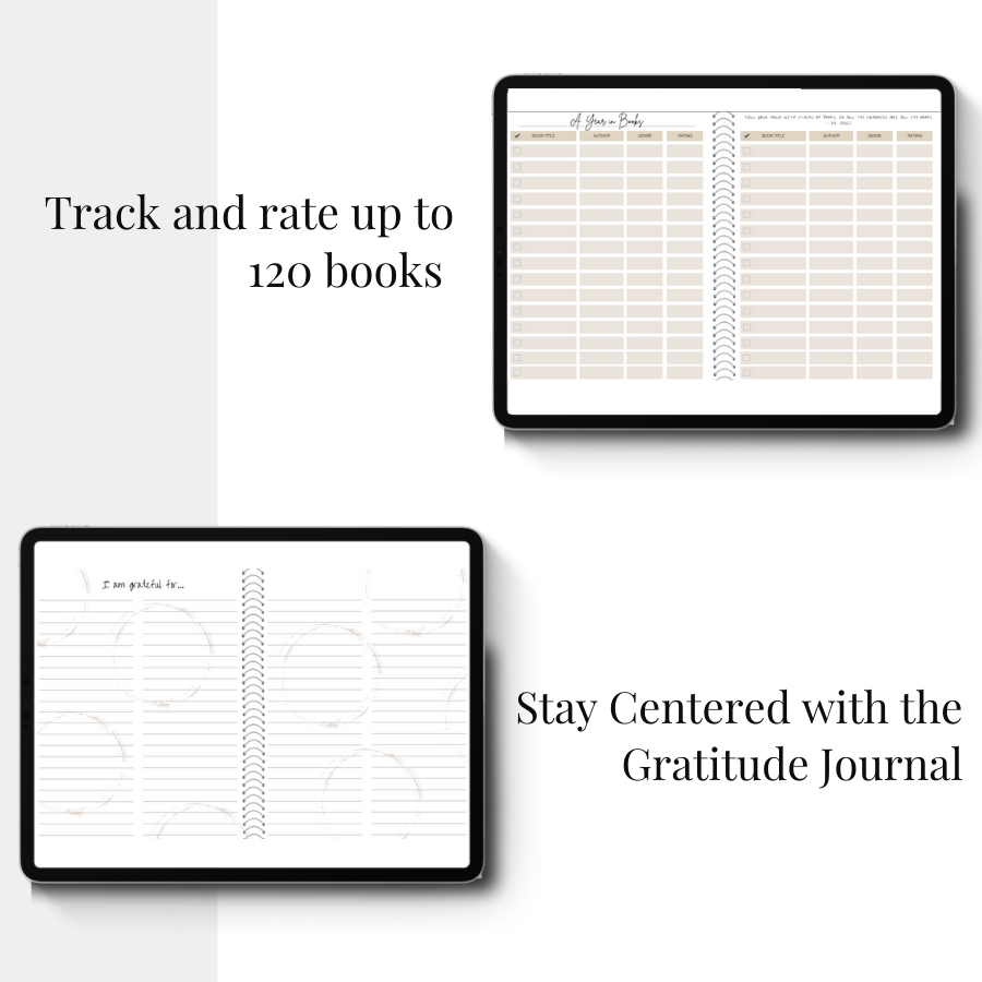 2023 Digital Calendar and Goal Planner Journal